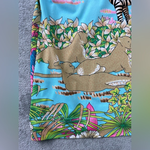 Jackets Galore John Farrah 1/4 Zip Lightweight Pullover Jungle Animals Women’s M - Picture 6 of 16